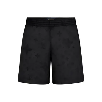 LOUIS VUITTON New Quarterly Products Of LV Casual Shorts Men Black