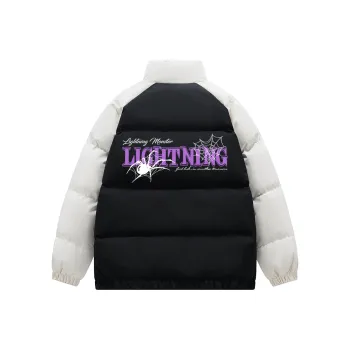 LIGHTNING MONSTER Puffer Jacket Coat Unisex