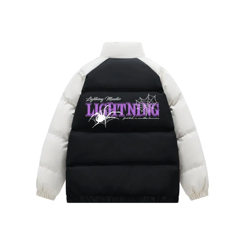 LIGHTNING MONSTER Puffer Jacket Coat Unisex-0
