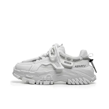 KEKAFU Anti Slip Wear Resistant Low Top Chunky Sneakers Men's
