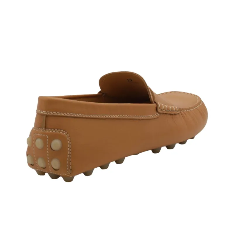 TOD'S Logo Debossed Slip On Loafers-2