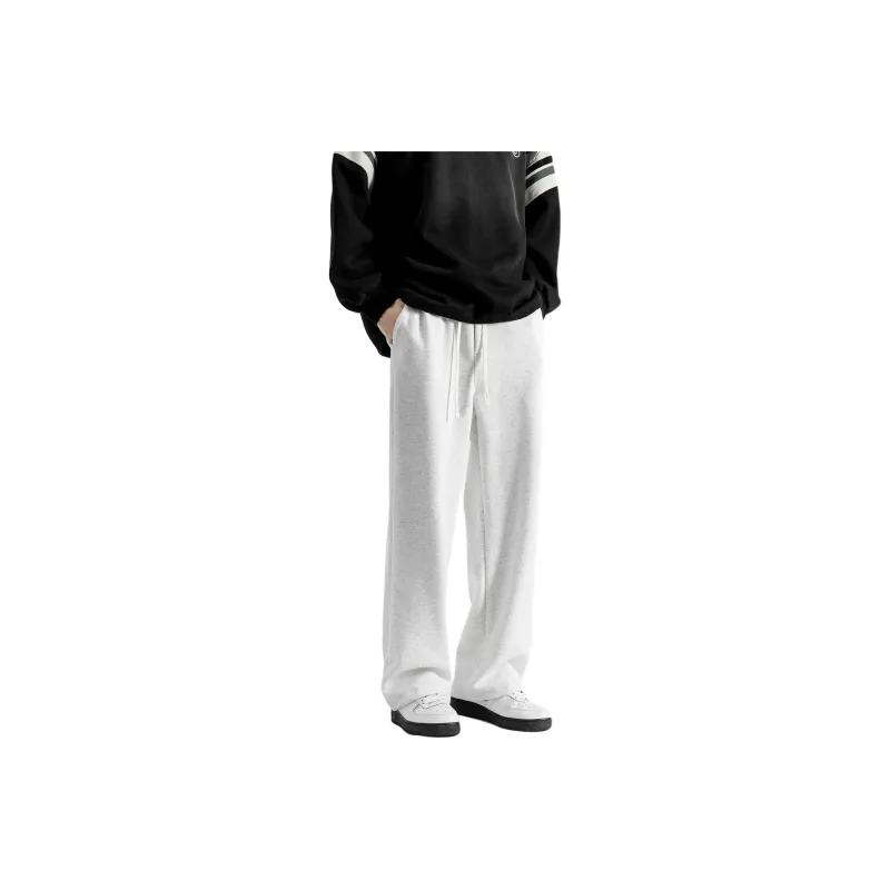 Izex Casual Pants Unisex Light Gray-31