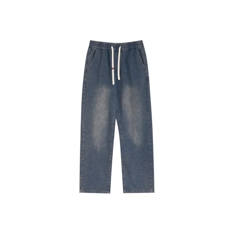 RIGORER Loose Fit Casual Versatile Lightweight Jeans Unisex-0