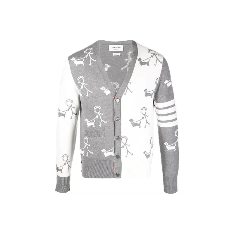 THOM BROWNE· SS22 Knitwear Men's Gray-0