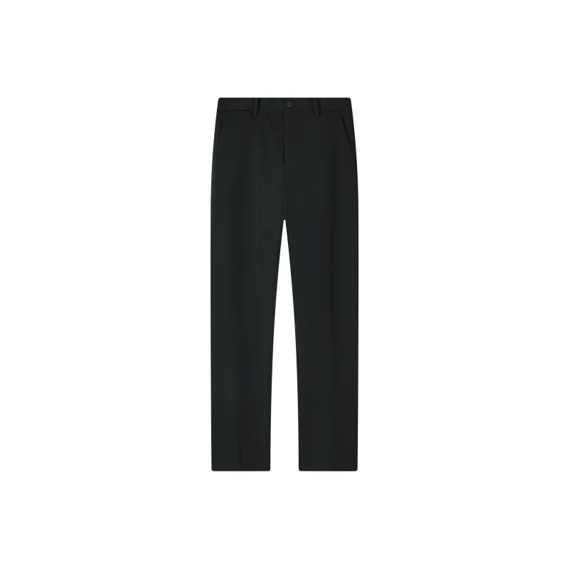 Jiumuwang Men's Pants Expert Suit Trouser Men's Black-0