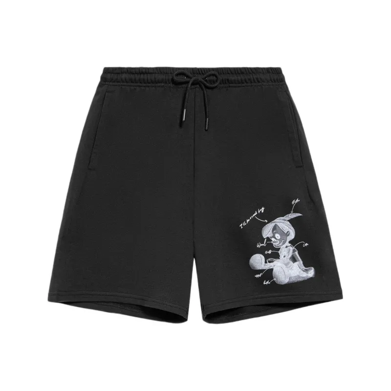Disney X LINING Sports Life Collection Casual Shorts Men Black-0