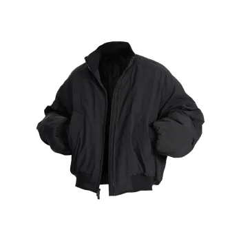 Stillslow Puffer Jacket Unisex Black