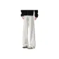 White Multicolor Fleece-Lined