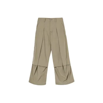 Yohji Yamamoto Casual Pants Unisex Light Umber