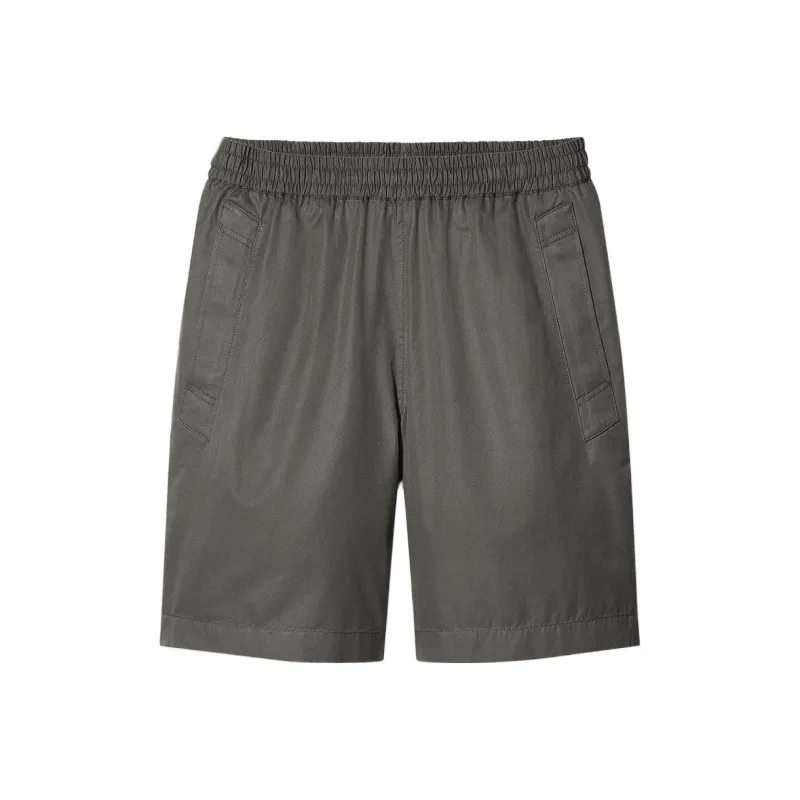 UNIQLO Loose Fit Shorts Men's Dark Olive-0