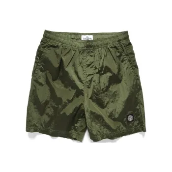 STONE ISLAND SS22 Casual Shorts Men's Green