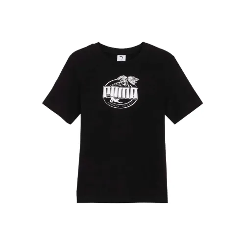 PUMA Palm Resort T Shirt Men's Black