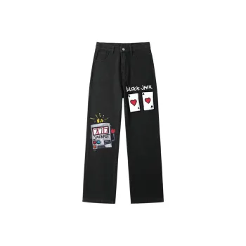 AFTER SCHOOL SPECIAL Jeans Unisex Black