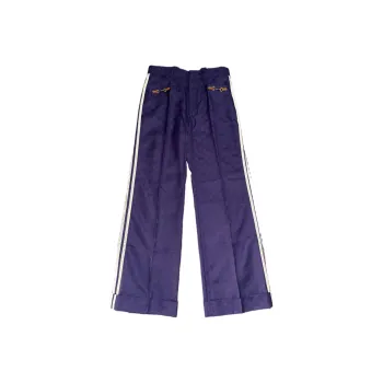 GUCCI x ADIDAS SS23 Casual Pants Men's Purple