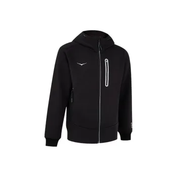 HOKA ONE ONE AW24 KNIT JACKET CHN Jackets Coats Men's Black