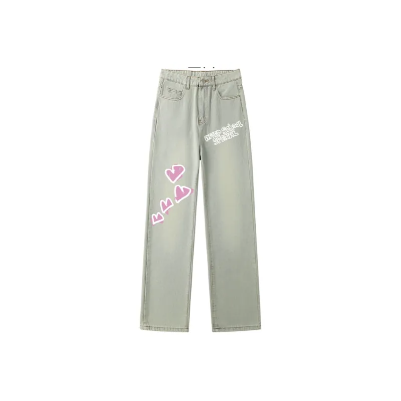 AFTER SCHOOL SPECIAL Jeans Unisex Yellow Mud-0