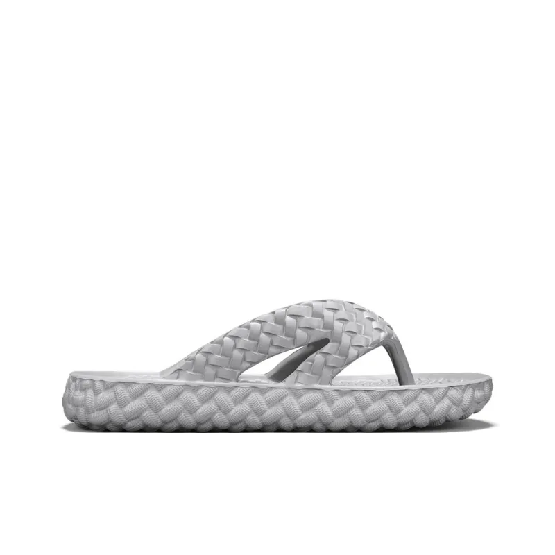DEERWAY Abrasion Resistant Slip Resistant Quick Dry Flip Flops Men's Gray-1