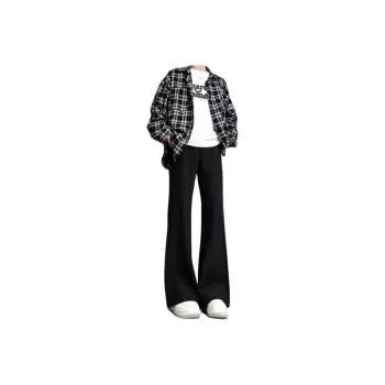 BENGEN Suit Trouser Unisex Black
