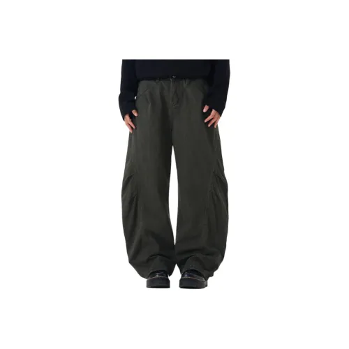 BEAR UNION Jeans Womens Gray Army Green