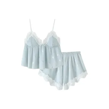 Maultiay Pajama Set Women's Blue