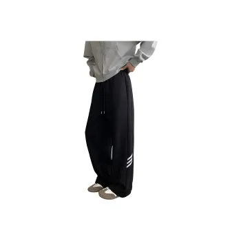BEAR UNION Casual Pants Unisex Black