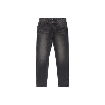 Lee SS25 Jeans Men's Black Gray Color