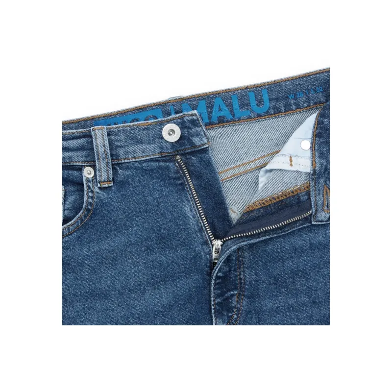 HUGO BOSS Skinny-Fit Jeans In Medium-Blue Stretch Denim Jeans Women's Blue-4