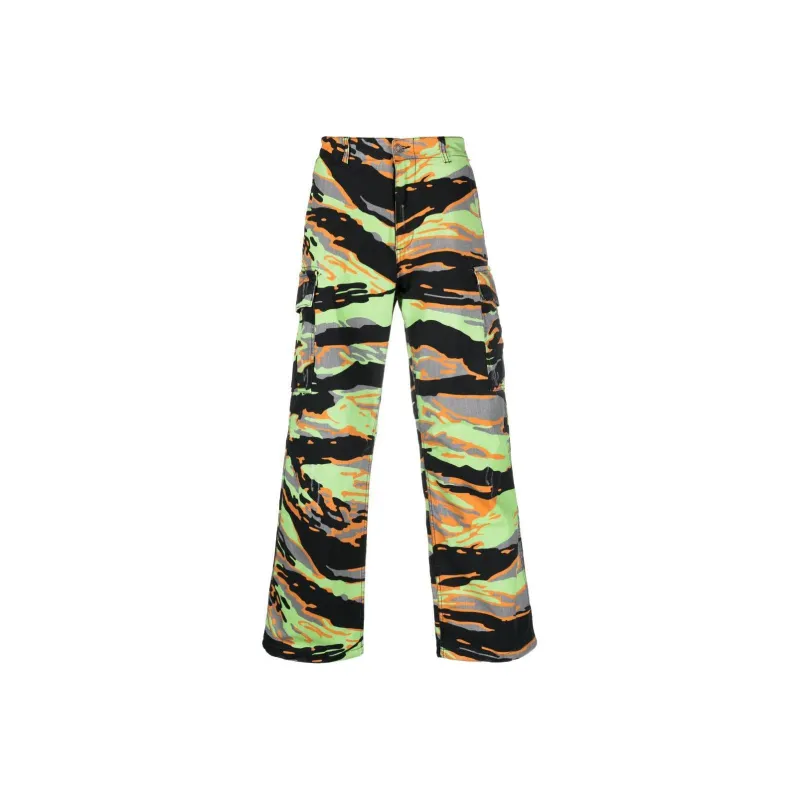 ERL Graphic print Cargo Trousers-0