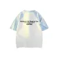 White & Sky Blue Sleeves
