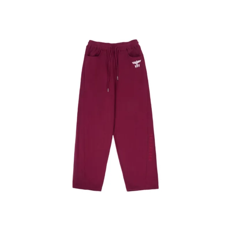 Boy London New Year Casual Pants Unisex Maroon-0