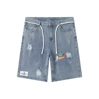 Unite Life HOODS Denim Shorts Unisex