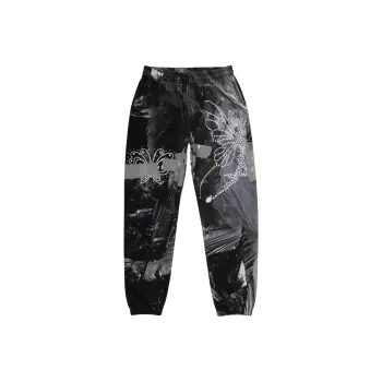 Praying Casual Pants Unisex Black