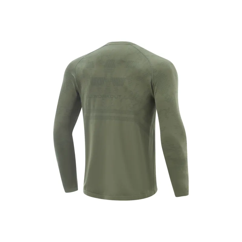 LiNing Fitness Series T Shirt Men's Tea Green-1