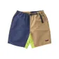 Camel & Navy Blue Multicolor