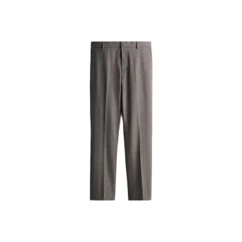 H&M Suit Trousers Men Brown