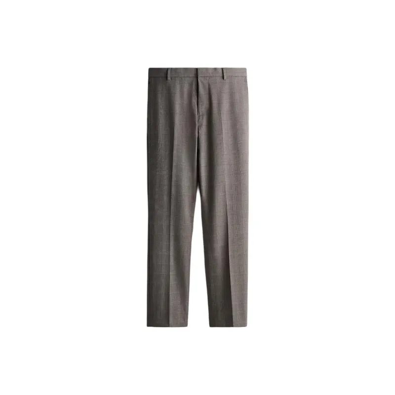 H&M Suit Trousers Men Brown-0