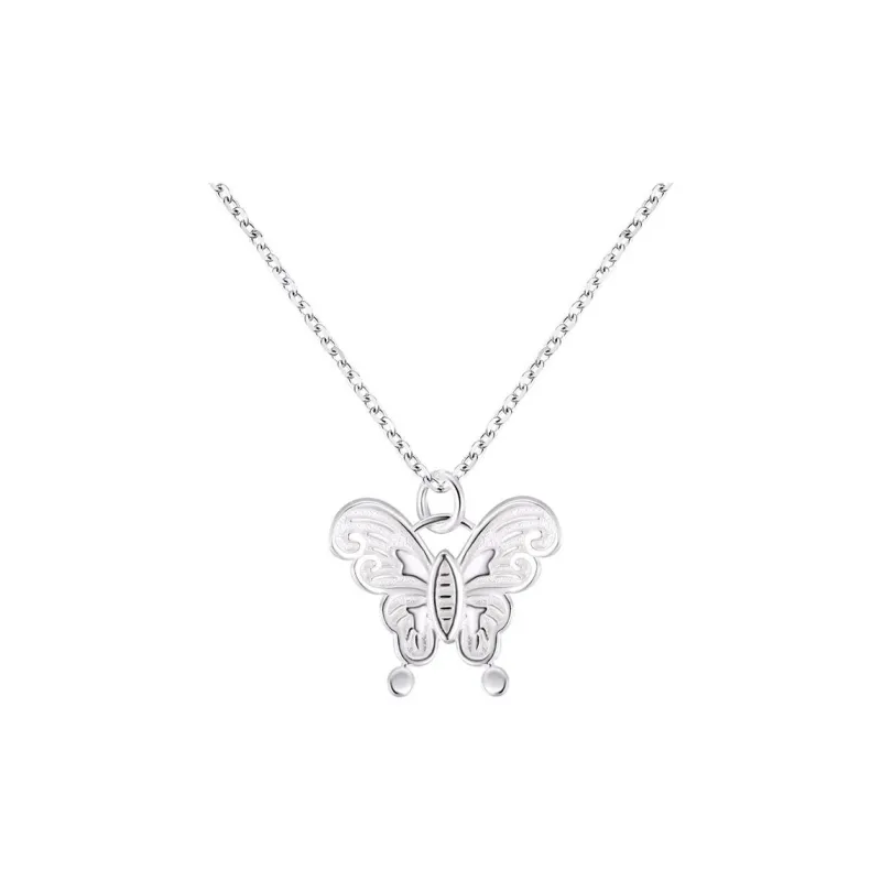 DAWO S999 Fine Silver Necklaces Women's-0