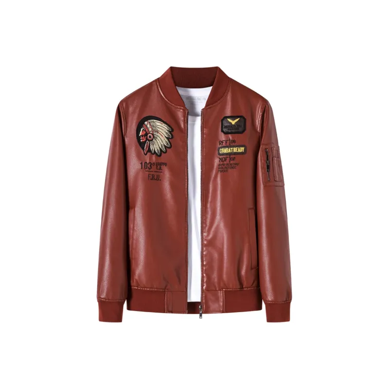 DABAISHA Leather Jackets Men-2