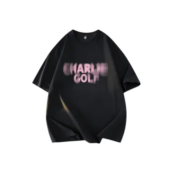 CHARLIE GOLF T Shirt Unisex Black