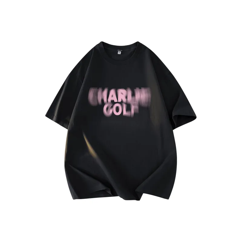 CHARLIE GOLF T Shirt Unisex Black-0