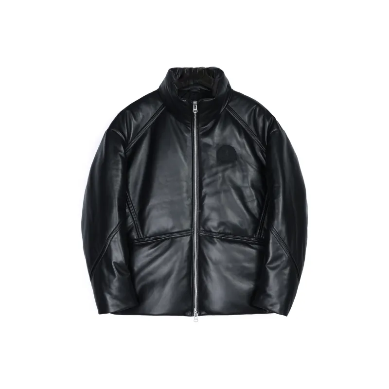MCS Leather Jackets Men Black-0