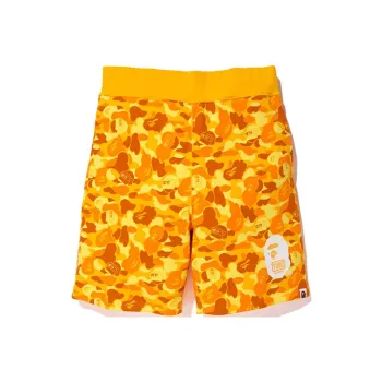 A BATHING APE x PUBG Casual Shorts Unisex Yellow