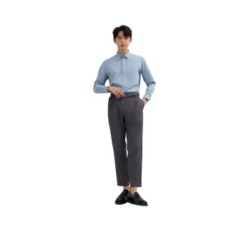 ZIOZIA Suit Trouser Men's Charcoal Gray
