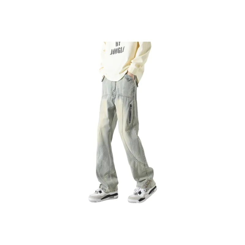 FAKE VINTAGE Jeans Unisex Blue-0
