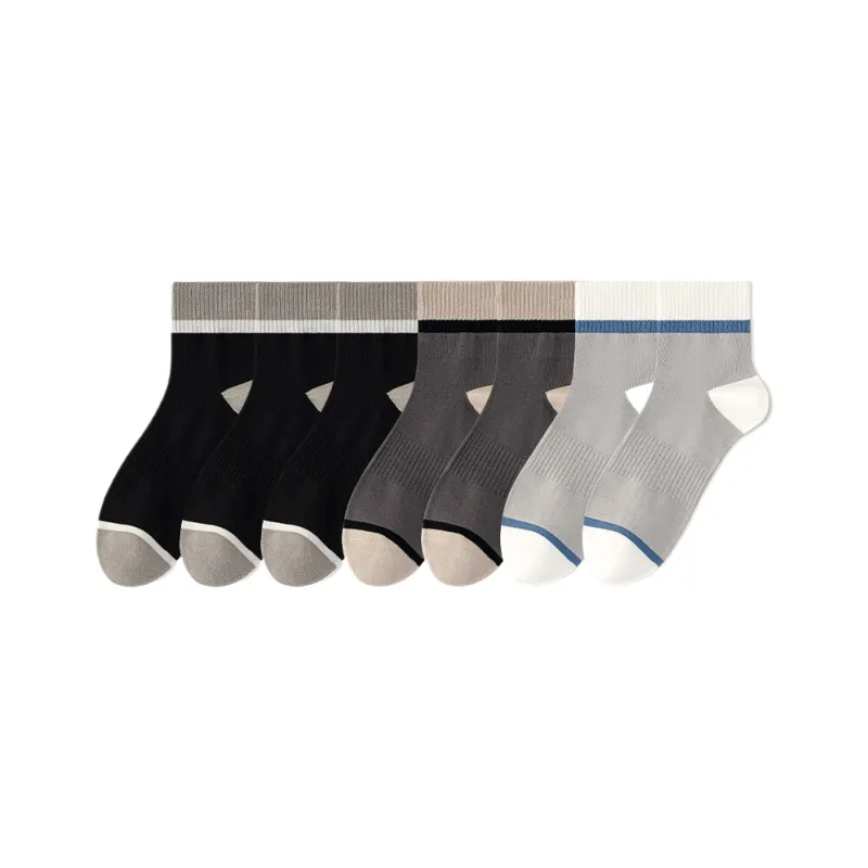 Lan Miao Ankle Socks Men's 7 Pack-5