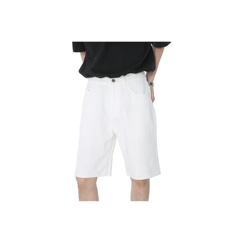 Voguo Relay Straight Fit Casual CLEAN FIT Shorts 5 Button Pants Unisex-0