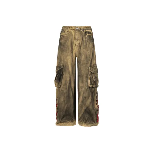 GBXM Jeans Unisex Dirty Yellow