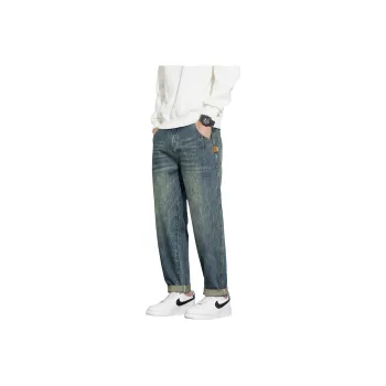 KM Jeans Unisex Cyan Antique Blue