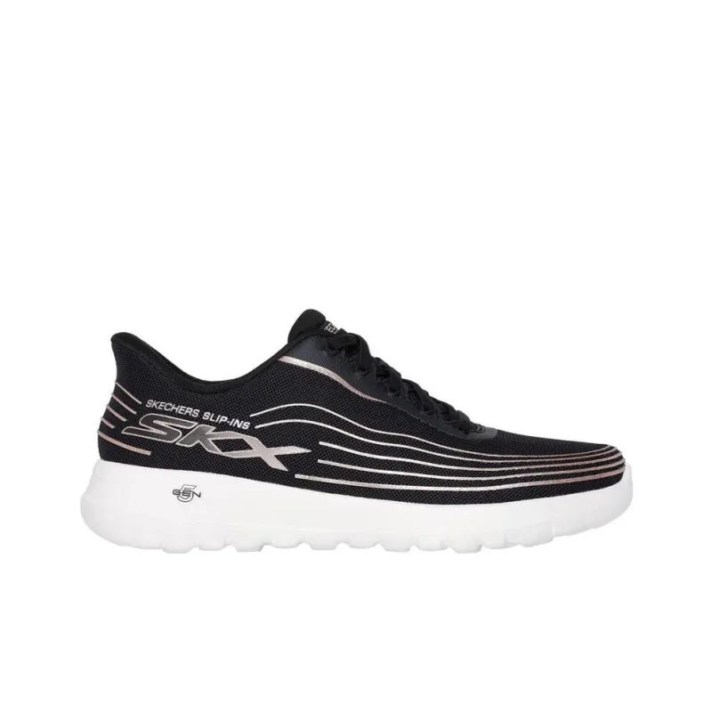 Skechers GO WALK Joy Low Top Casual Shoes Women's Black-1