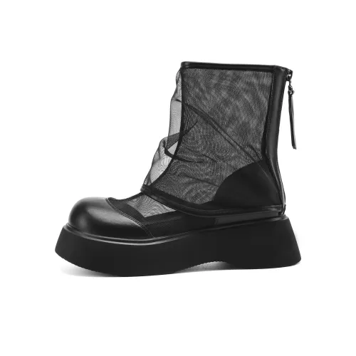 FIVE PLUS Ankle Boots Women's Black
